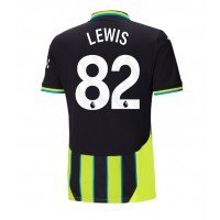 Camisa de time de futebol Manchester City Rico Lewis #82 Replicas 2º Equipamento 2024-25 Manga Curta